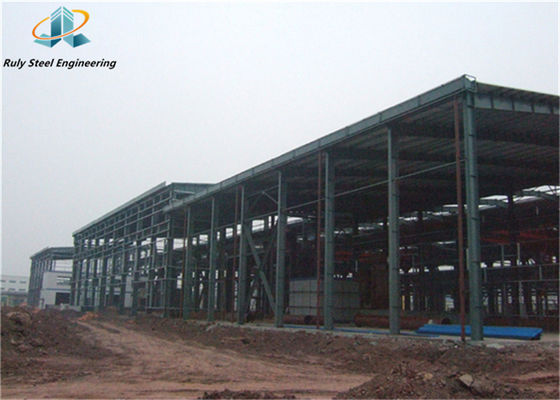 Prefabrieke staalconstructie Gebouwfabricage magazijn Meerdere verdiepingen Werkplaats Grote span bouwmaterialen