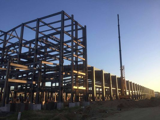 Op maat gemaakte staalconstructie Gebouw Constructiemateriaal Warehouse Workshop Hanger Koelopslag Prefab gebouw