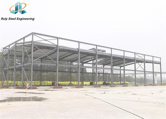 Op maat gemaakte staalconstructie Gebouw Constructiemateriaal Warehouse Workshop Hanger Koelopslag Prefab gebouw