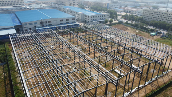 4000m2 voorgefabriceerde staalconstructie magazijn H sectie staal