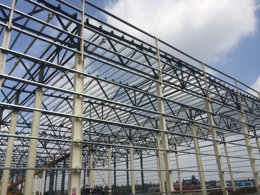 Modulaire staalconstructies Werkplaats Prefab industriële gebouwen