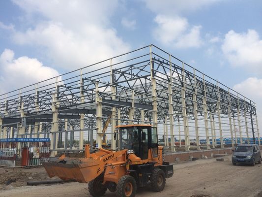 Modulaire staalconstructies Werkplaats Prefab industriële gebouwen