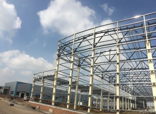 Modulaire staalconstructies Werkplaats Prefab industriële gebouwen
