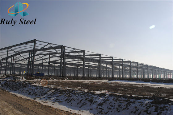 Grootschalige staalconstructie magazijn geprefabriceerd industrieel park