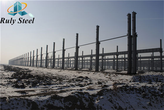Grootschalige staalconstructie magazijn geprefabriceerd industrieel park