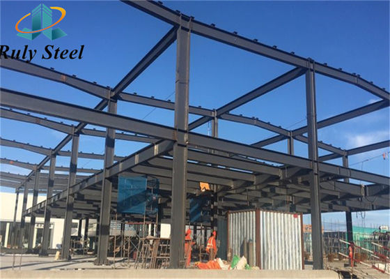 Voorgefabriceerde portale staalconstructie Modern staalconstructie