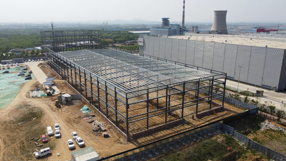 Voorgefabriceerde staalconstructie