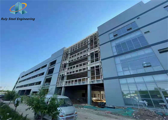Prefabricated Multi-Story Steel Structure Hotel Vervaardiging / Vervaardiging / Installatie