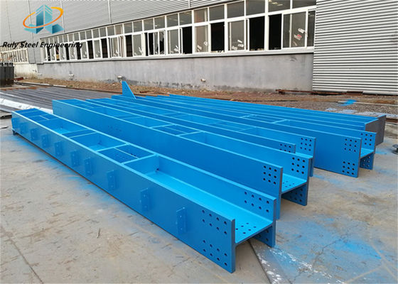 Industrieel fabrieksgebouw Constructie staalconstructie-installatie voor magazijnen