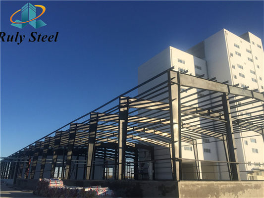 Geprefabriceerde gegalvaniseerde metalen constructie H-sectie Q235 Staalconstructiegebouw/schuur/magazijn/werkplaats