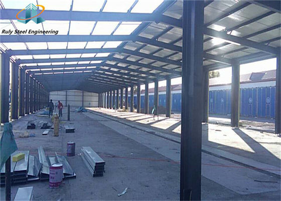 China Low Cost Raw Material Warehouse Makkelijk te monteren Op maat gemaakte prefab staalstructuur