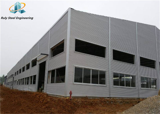 China Low Cost Raw Material Warehouse Makkelijk te monteren Op maat gemaakte prefab staalstructuur