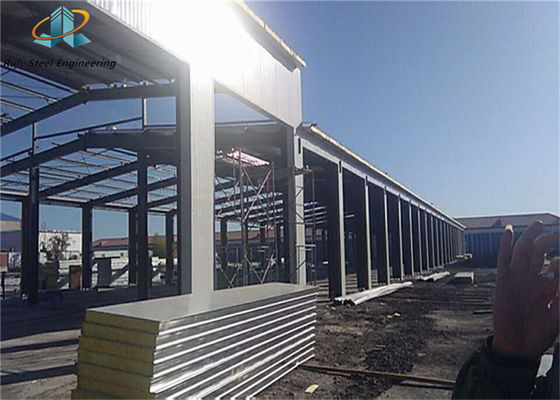 Pre Engineering Prefab Building Workshop Building Warehouse Building Light Industrial Design Workshop Staalstructuur