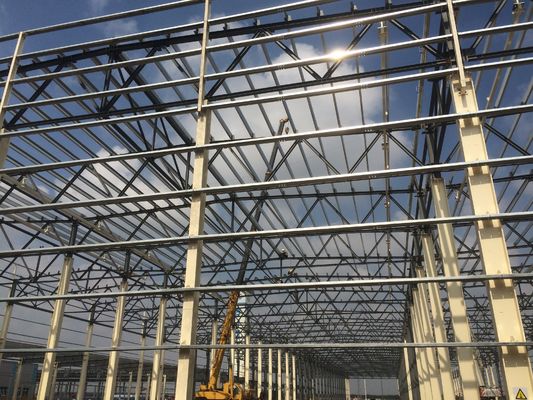 Pre Engineering Prefab Building Workshop Building Warehouse Building Light Industrial Design Workshop Staalstructuur