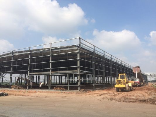 Economisch Hoogwaardig Pre-engineered Prefabricated Steel Structure Factory Warehouse
