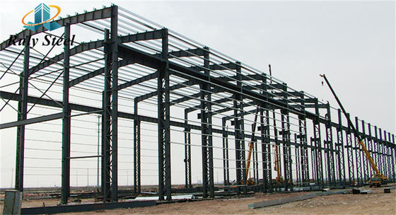 Staalstructuur Staalhanger / Staalwerkplaats / Staal magazijn Metalen constructie Prefab Design Frame Warehouse