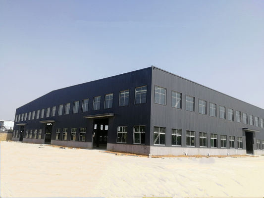 Industrieel schipproject Staalconstructie Gebouw Staalwerkplaats Prefabriekeerbaar magazijn
