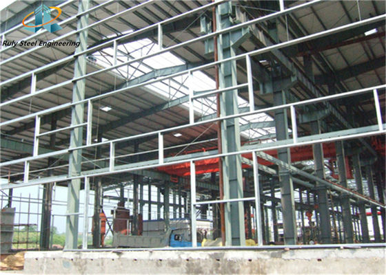 Industrieel schipproject Staalconstructie Gebouw Staalwerkplaats Prefabriekeerbaar magazijn