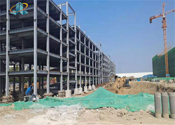 Goedkoopste Economisch Warmgewalste staalconstructie Schuur Grote span Prefab metaal magazijn