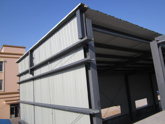 Industrieel licht staal geprefabriceerde structuur metalen frame bouwbouw gebouw magazijn