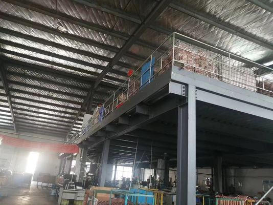 Industrieel licht staal geprefabriceerde structuur metalen frame bouwbouw gebouw magazijn