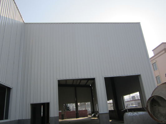 Voorgefabriceerde milieuvriendelijke lichte staalstructuur Fabricatie Frame Building Warehouse