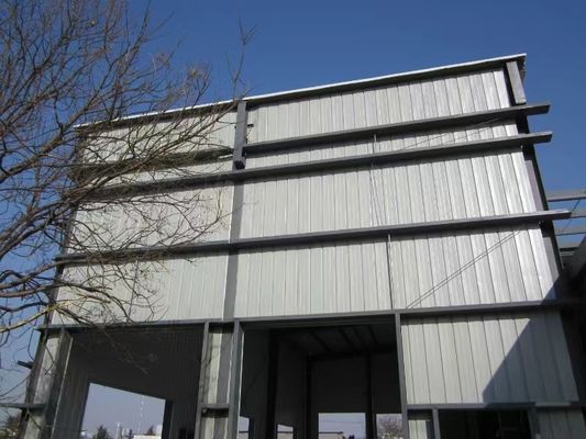 Voorgefabriceerde milieuvriendelijke lichte staalstructuur Fabricatie Frame Building Warehouse