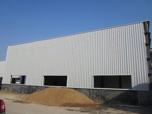 Voorgefabriceerde milieuvriendelijke lichte staalstructuur Fabricatie Frame Building Warehouse