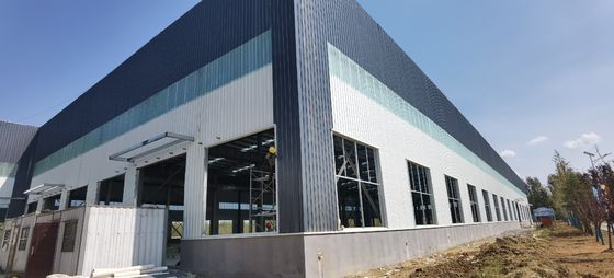 Rigiede geprefabriceerde staalconstructie