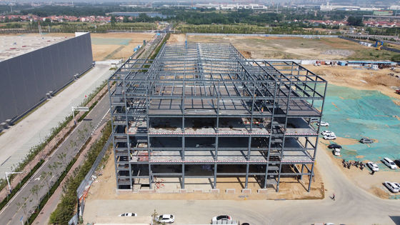 Hoge sterkte geprefabriceerde staalconstructie Lichte staalconstructie