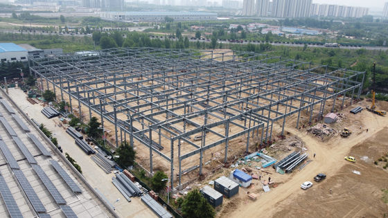 Hoge sterkte geprefabriceerde staalconstructie Lichte staalconstructie