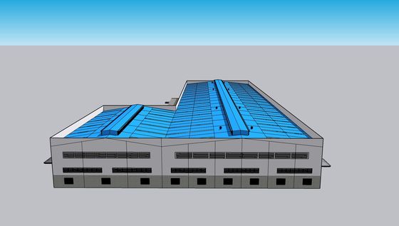 Prefab Stalen Constructie Magazijn H-Sectie Balken Aanpasbare Maten