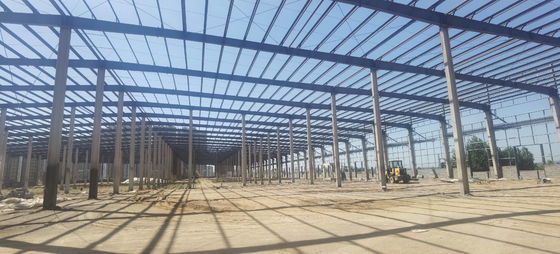 Vervaardiging Gegalvaniseerde staalconstructie Kerk magazijn Snelle installatie