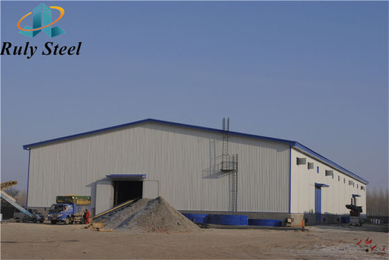 Grote steel pluimveehuis Prefab huis Gebouwen