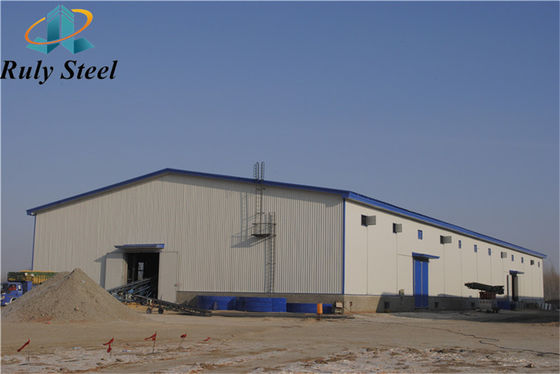 Grote steel pluimveehuis Prefab huis Gebouwen