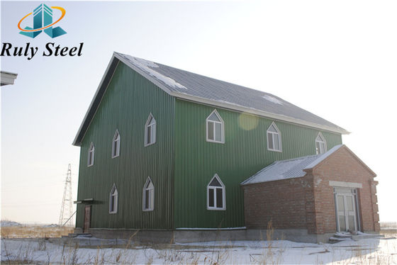 Prefab H-sectie staalconstructie magazijn werkplaats Q355