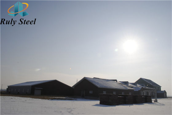 Prefab H-sectie staalconstructie magazijn werkplaats Q355