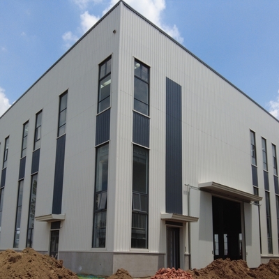 H-vorm staalconstructie magazijn met EPS-wand - levensduur 50 jaar