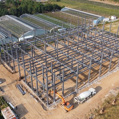 Voorgefabriceerd staalwerkhuisgebouw voor auto-servicewinkels