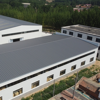 Voorgefabriceerde staalconstructie magazijn Q355B met 50-jarige duurzaamheid