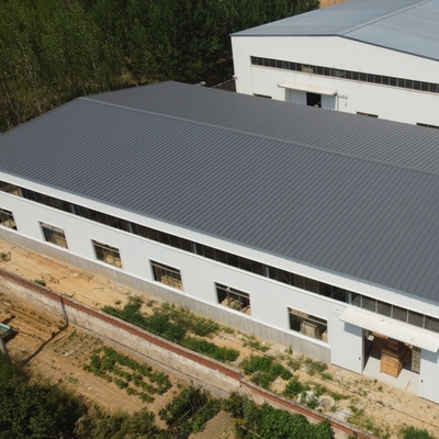 Prefab geprefabriceerde stalen constructie magazijn met sandwichpanelen