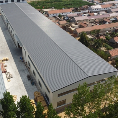 Prefab stalen constructiegebouw voor magazijnwerkplaats, aanpasbaar