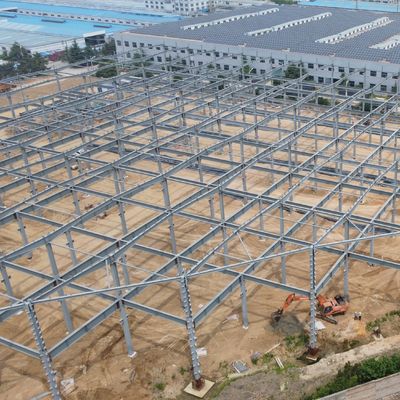 Voorgefabriceerd staalconstructiegebouw voor magazijn, werkplaats, garage
