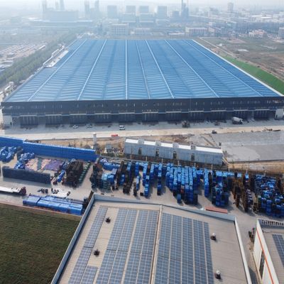 Voorgefabriceerde staalconstructie magazijn werkplaats groot industriële gebouw