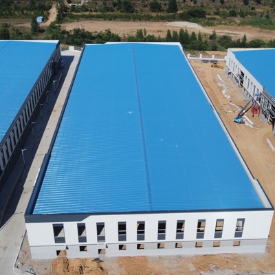 Prefab Steel Structure Building met CE-gecertificeerde levensduur van 50 jaar