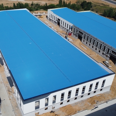Arch Roof Steel Warehouse Building met grote span framing