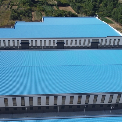 Prefab Steel Structure Building met CE-gecertificeerde levensduur van 50 jaar