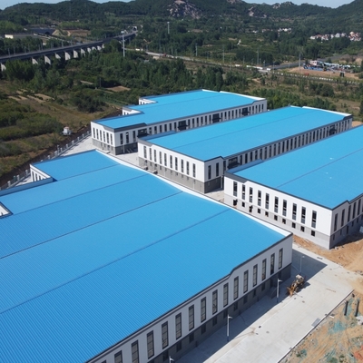 Prefab Steel Structure Warehouse Building met sandwichpanelen