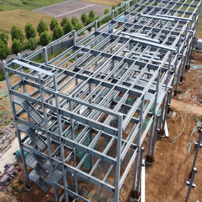 Hotel met vele verdiepingen, modern geprefabriceerd staalconstructie