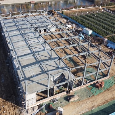 Prefabriceerde stalen gebouwen portaalframes voor fabrieksbouw